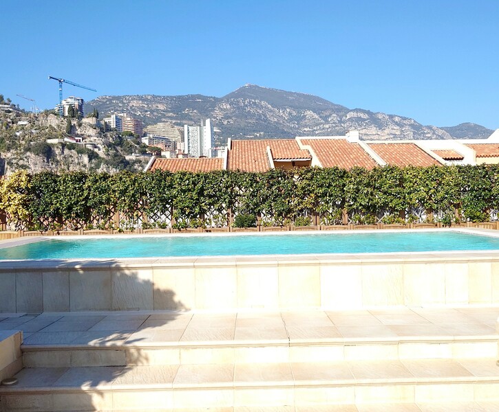 Unique !!! Penthouse avec piscine privée-Fontvieille