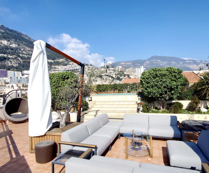 Unique !!! Penthouse with private pool-Fontvieille