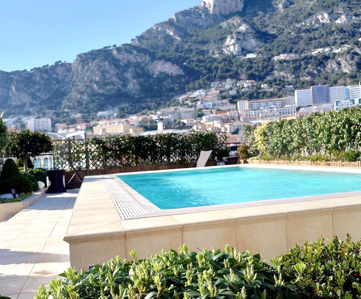 Unique !!! Penthouse avec piscine privée-Fontvieille