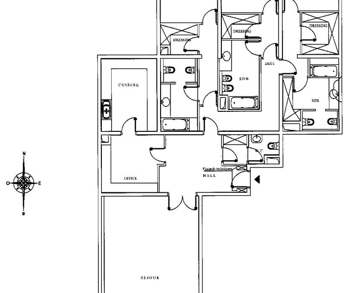 3 bedroom apartment Memmo Center-Fontvieille