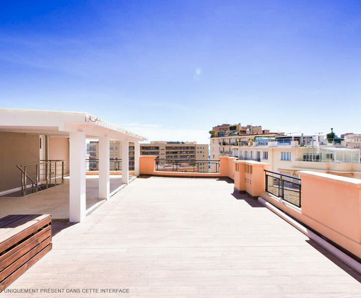 2 bedroom duplex roof apartment Azur Eden